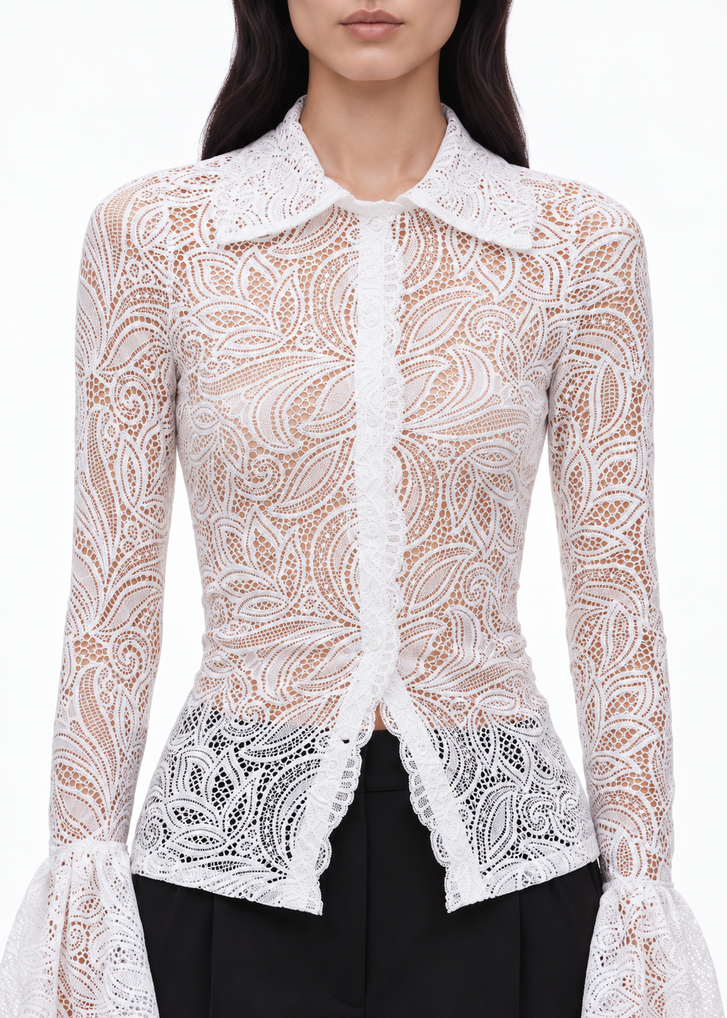 Lucienne Blouse in White
