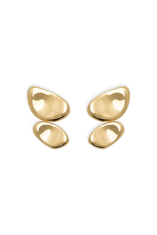 Carmen Double Domes in Gold