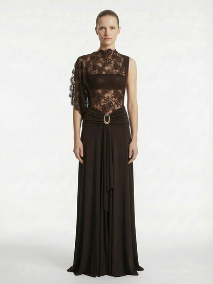 Stone Pin Cascade Skirt