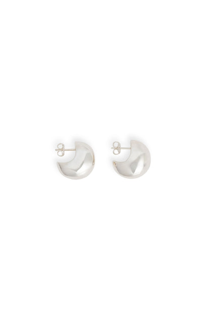Figure Hoops in Silver