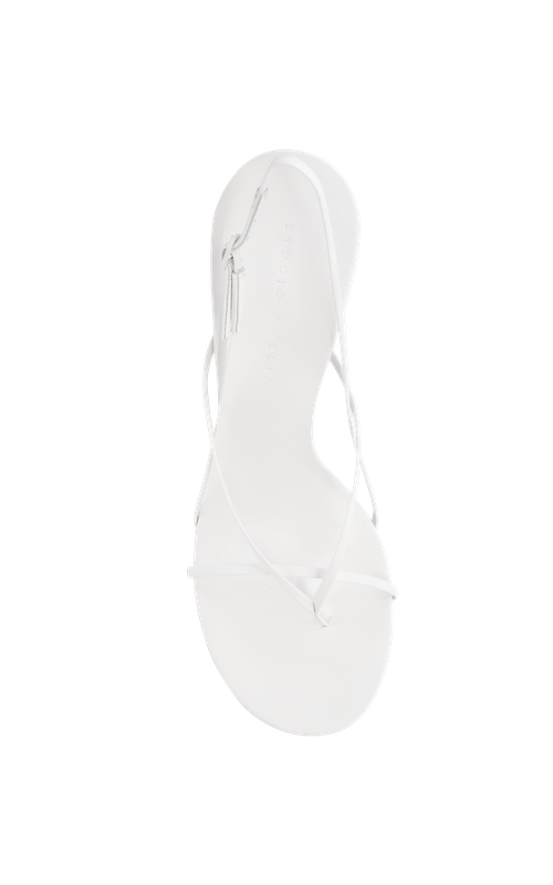 Wishbone 90 Heel in White