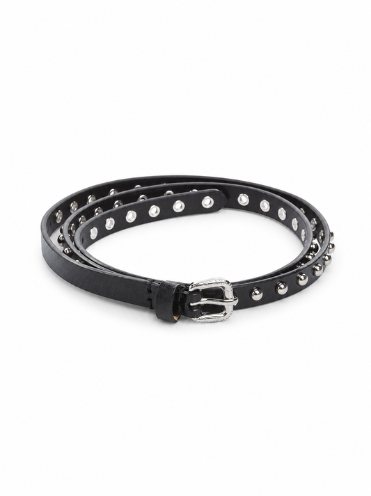 P.A.R.O.S.H Mini Studded Leather Belt