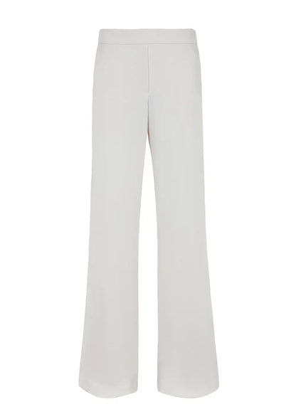 White pants on a white background