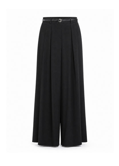 P.A.R.O.S.H Belted Wide-Leg Trouser