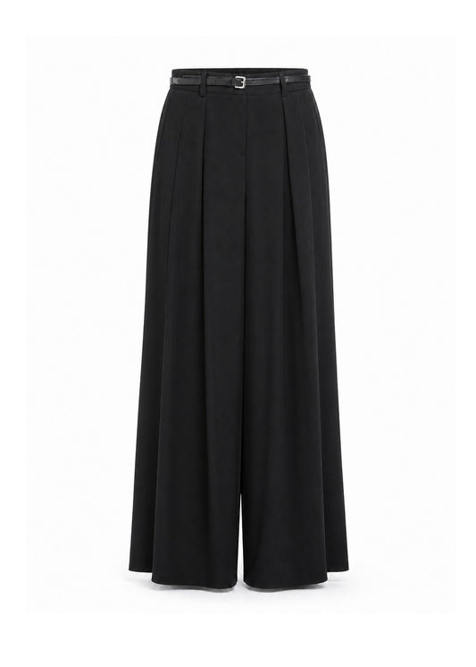 P.A.R.O.S.H Belted Wide-Leg Trouser